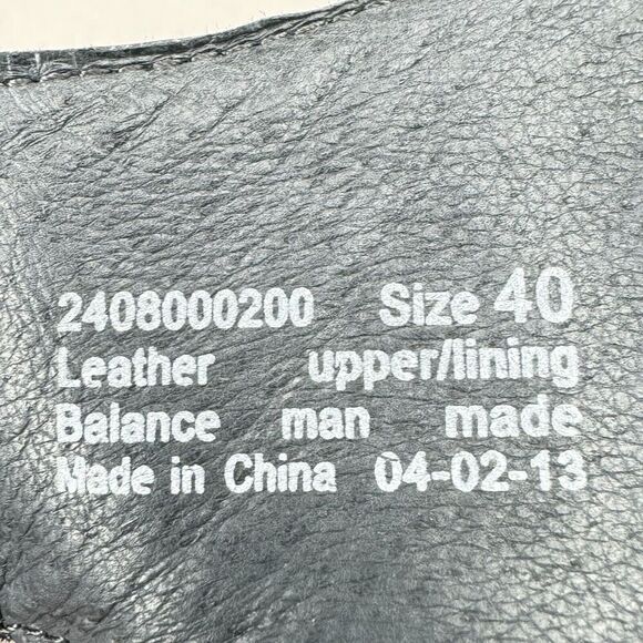 Dansko Sandals Eu 40 Black Donna Patent Leather Slip On Adjustable Double Strap - Picture 12 of 14